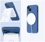 Ochranný silikonový kryt Mag Cover pro Apple iPhone 14 Pro, modrá