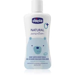 Chicco Natural Sensation Baby jemný mycí gel pro děti od narození 200 ml