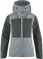 Fjällräven Keb Jacket W Grey/Basalt XL Outdorová bunda