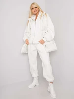 Set of three-piece sweatshirt Ecru