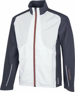 Galvin Green Albert Mens Jacket White/Navy/Orange L Nepremokavá bunda
