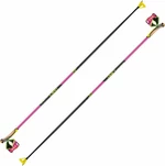Leki PRC 750 Neonpink/Neonyellow/Black 160 cm Bastones de esquí