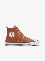 Men's Converse Chuck Taylor All Sta Brown Leather Ankle Sneakers - Men's