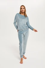 Women's Juga set, long sleeves, long pants - mint