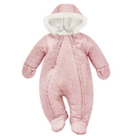 Pinokio Kids's Winter Warm Overall Pink/Pattern