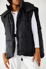 XHAN Women's Black Inflatable Vest
