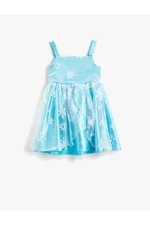Koton Disney Princess Themed Satin Dress Licensed