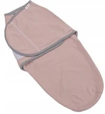 Bavlněný zavinovací vak, zavinovačka, pudrově růžový, Baby Nellys