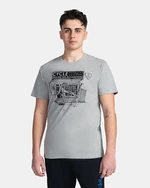 Pánské bavlněné triko Kilpi GYPORTELA-M Světle šedá