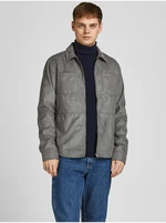 Grey Suede Jacket & Jones Cooper - Men