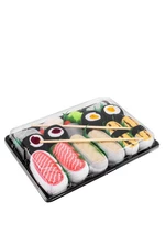 Sushi socks Rainbow socks 5 pairs: Butter fish Tamago Salmon Maki