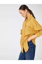 Dámska košeľa Koton Yellow