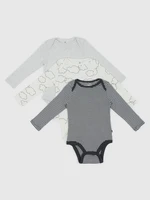 GAP Baby body with long sleeves, 3pcs - Boys