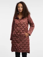 Orsay Brown Womens Light Quilted Coat - Women