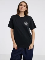Černé dámské tričko Converse - Dámské