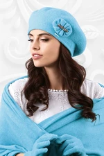 Berretto da donna Kamea Kamea_Beret_K.18.012.44_Turquoise_Melange