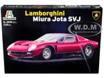 Skill 2 Model Kit Lamborghini Miura Jota SVJ 1/24 Scale Model by Italeri