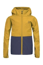 Boys softshell jacket Hannah WAT JR golden palm/india ink