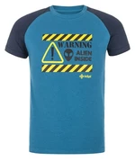 Bawełniana koszulka chłopięca Salo-jb niebieska - Kilpi