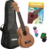 Cascha HH 2027 Premium Szoprán ukulele Natural