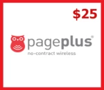 PagePlus PIN $25 Gift Card US