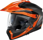 Nolan N70-2 X Stunner N-Com Flat Black Orange/Antracite S Helm