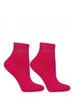 Moraj CSL500-015 Cyrkonie Dámské ponožky 38-41 pink