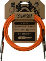 Orange CA034 Naranja 3 m Recto - Recto Cable de instrumento