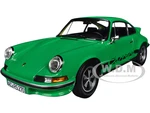 1973 Porsche 911 RS Touring Green with Black Stripes 1/18 Diecast Model Car by Norev