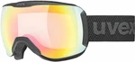 UVEX Downhill 2100 V Black Mat/Variomatic Mirror Rainbow Okulary narciarskie