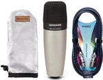 Samson C01 Condenser Microphone SET Stúdió mikrofon