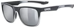UVEX LGL 42 Black Transparent/Silver Életmód szemüveg
