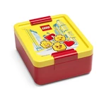 LEGO® Iconic Girl box na desiatu žltočervená
