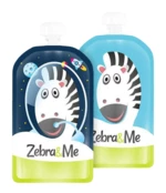 Zebra&Me Kapsička na dětskou stravu na opakované použití 2 ks