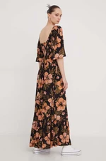 Šaty Billabong Full Bloom maxi, áčkový strih, ABJWD00638