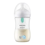 PHILIPS AVENT Láhev Natural Response s ventilem AirFree 260ml, 1m+, slon PHILIPS AVENT Láhev Natural Response s ventilem AirFree 260ml, 1m+, slon