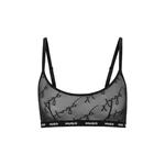 HUGO BOSS Lace Bralette With Handwritten Logos