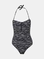Cream-blue patterned swimsuit Dorothy Perkins