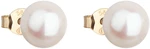 Evolution Group Zlaté náušnice z pravých perel Pavona 921042.1