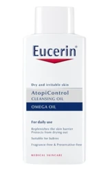 EUCERIN AtopiControl sprchový olej suchá začervenaná pokožka 400 ml