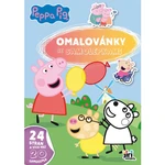 Omalovánky A4 se samolepkami Prasátko Peppa