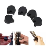 5pcs Practical Rubber clarinet Finger Cushions Black