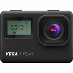 Outdoorová kamera Niceboy VEGA X Play čierna akčná kamera • 2" LCD displej • 0,96" predný monochromatický displej • podpora microSD kariet až do 64 GB