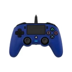 Gamepad Nacon Wired Compact Controller pro PS4 (ps4hwnaconwccblue) modrý gamepad • dva vibračné motory • LED indikátor stavu prehrávača • touchpad • v