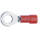 Klauke 6203 guľaté káblové oko  Prierez=1 mm² Ø otvoru=3.2 mm čiastočne izolované červená 1 ks