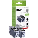 KMP Ink náhradný Canon PGI-525 kompatibilná Dual čierna C81D 1513,0021