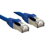 LINDY 45644 RJ45 sieťové káble, prepojovacie káble CAT 6 S/FTP 3.00 m modrá s ochranou 1 ks