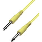 Paccs HIC52YE040SD hudobné nástroje kábel [1x jack zástrčka 6,35 mm - 1x jack zástrčka 6,35 mm] 4.00 m žltá