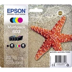 Epson Ink set T03U64, 603 originál čierna, zelenomodrá, purpurová, žltá C13T03U64010 Epson Ink set T03U64, 603 originál čierna, zelenomodrá, purpurová, žltá C13T03U64010