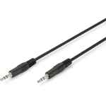Digitus AK-510100-015-S jack audio prepojovací kábel [1x jack zástrčka 3,5 mm - 1x jack zástrčka 3,5 mm] 1.50 m čierna g